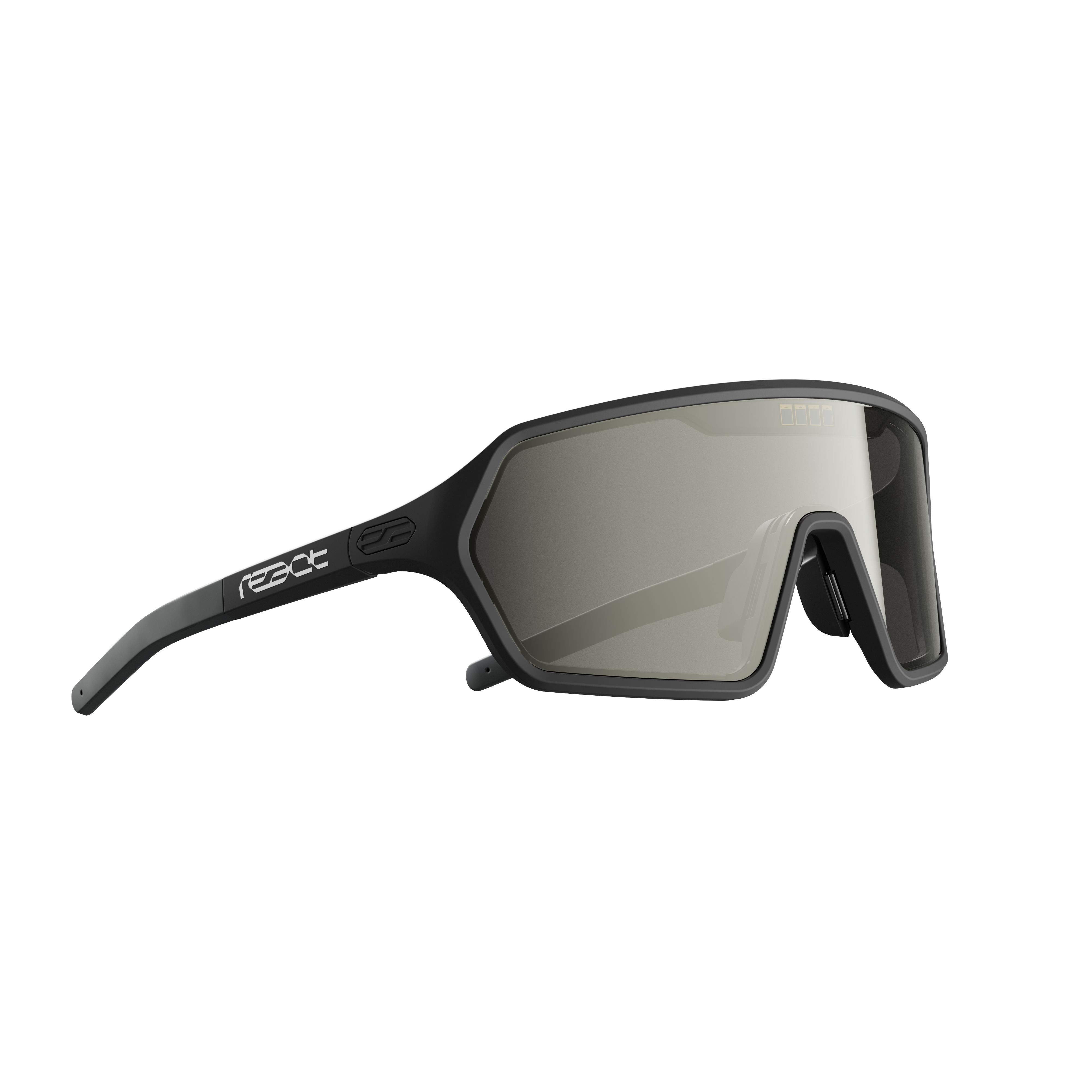 REACT Rev Black Sunglasses