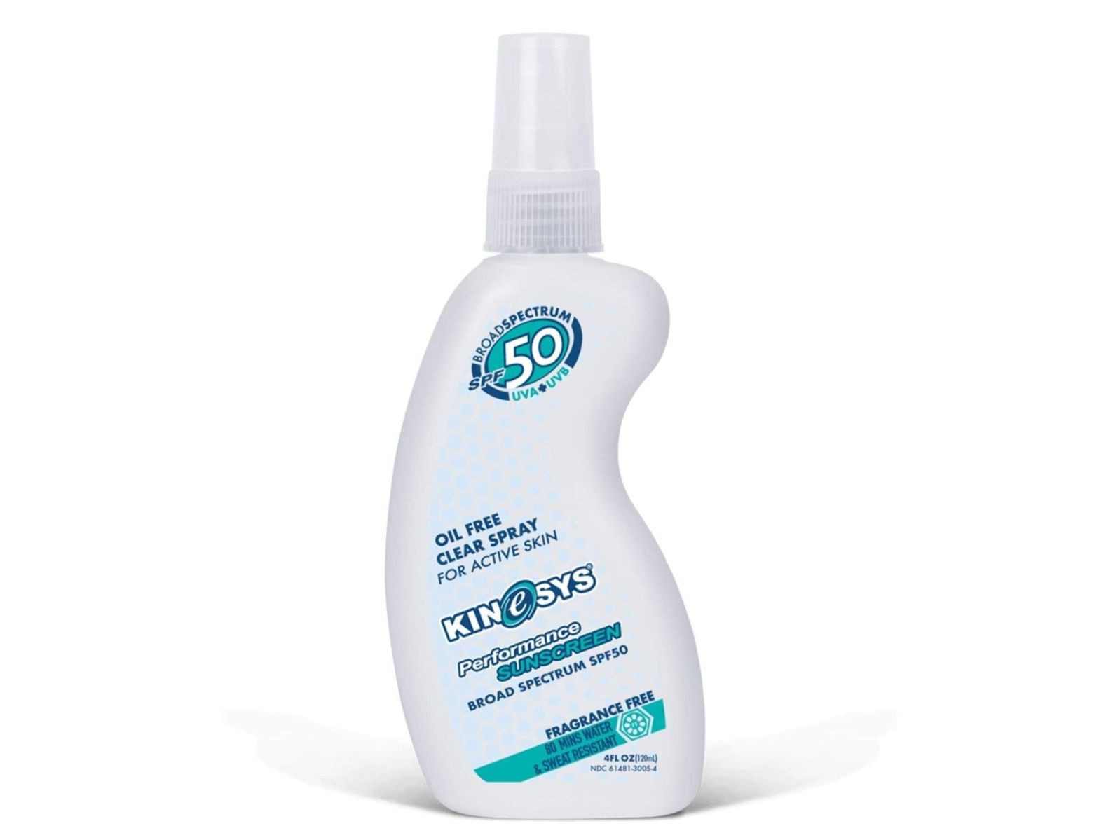 KINeSYS SPF50 Fragrance-Free Spray Sunscreen 120ml
