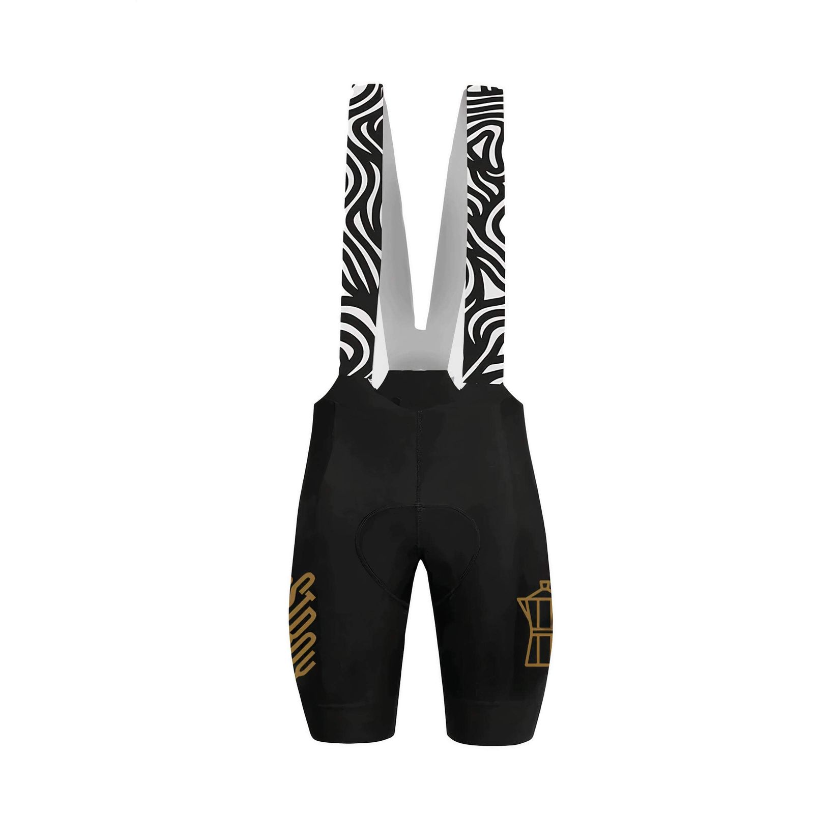 Ostroy Espresso Textured Bibs - Men's