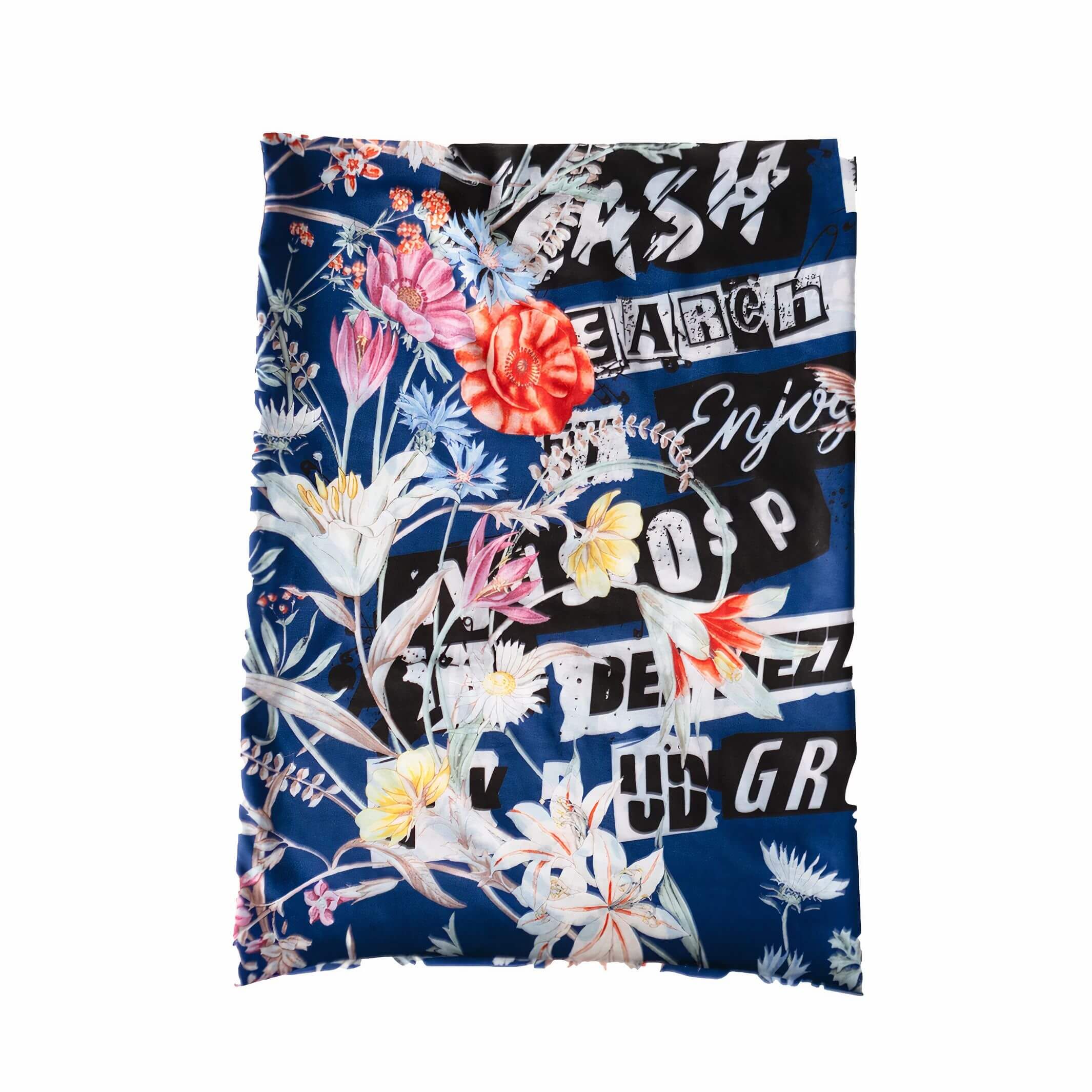 Ostroy Punk Flowers Neck Warmer