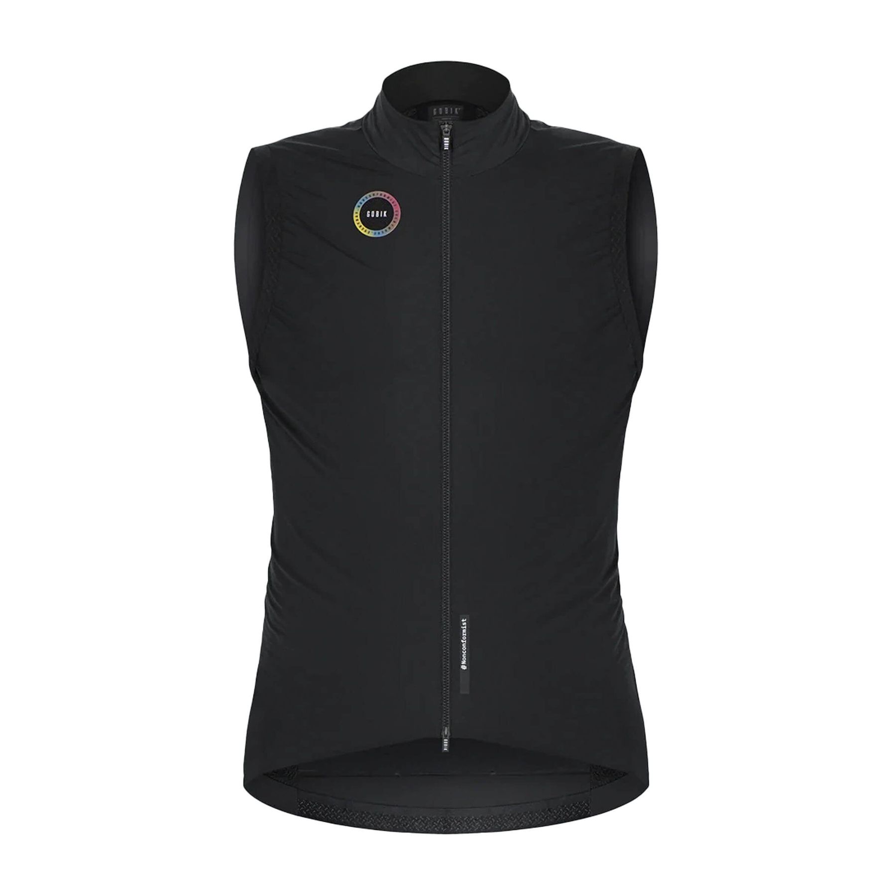 Men's Eminent black gilet, windproof and water-repellent, with Polartec® Alpha® insulation.