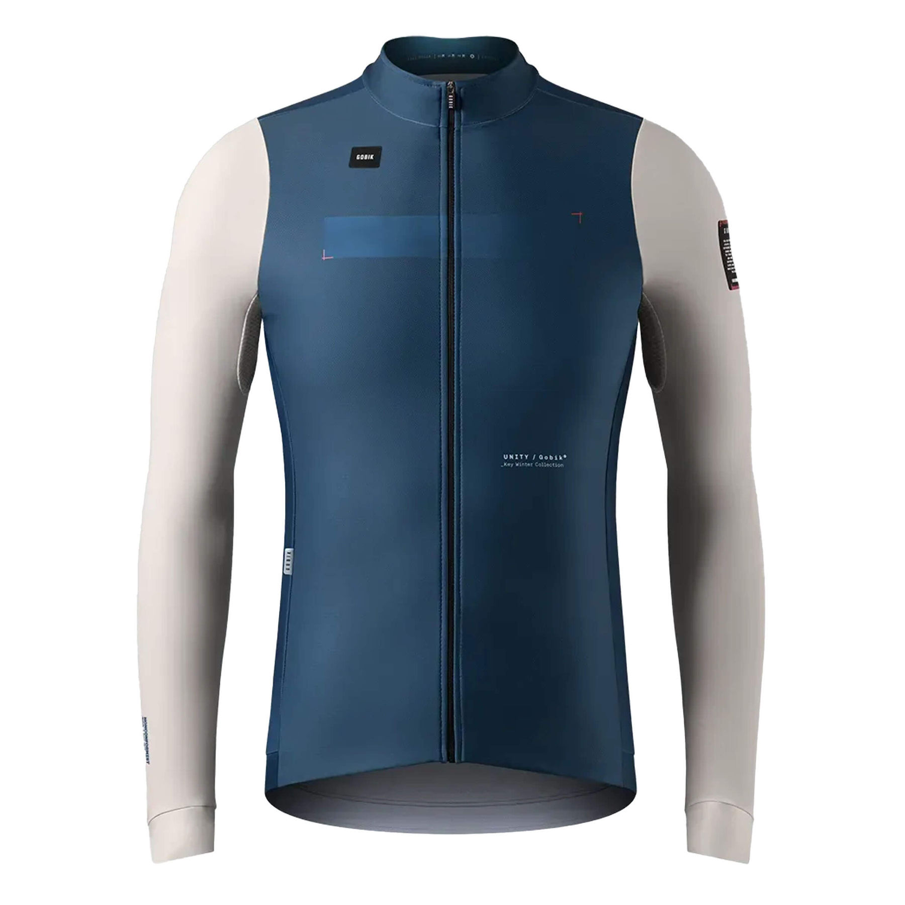 Men's Superhyder jersey with eVent® DVstretch™ for weather protection in navy.