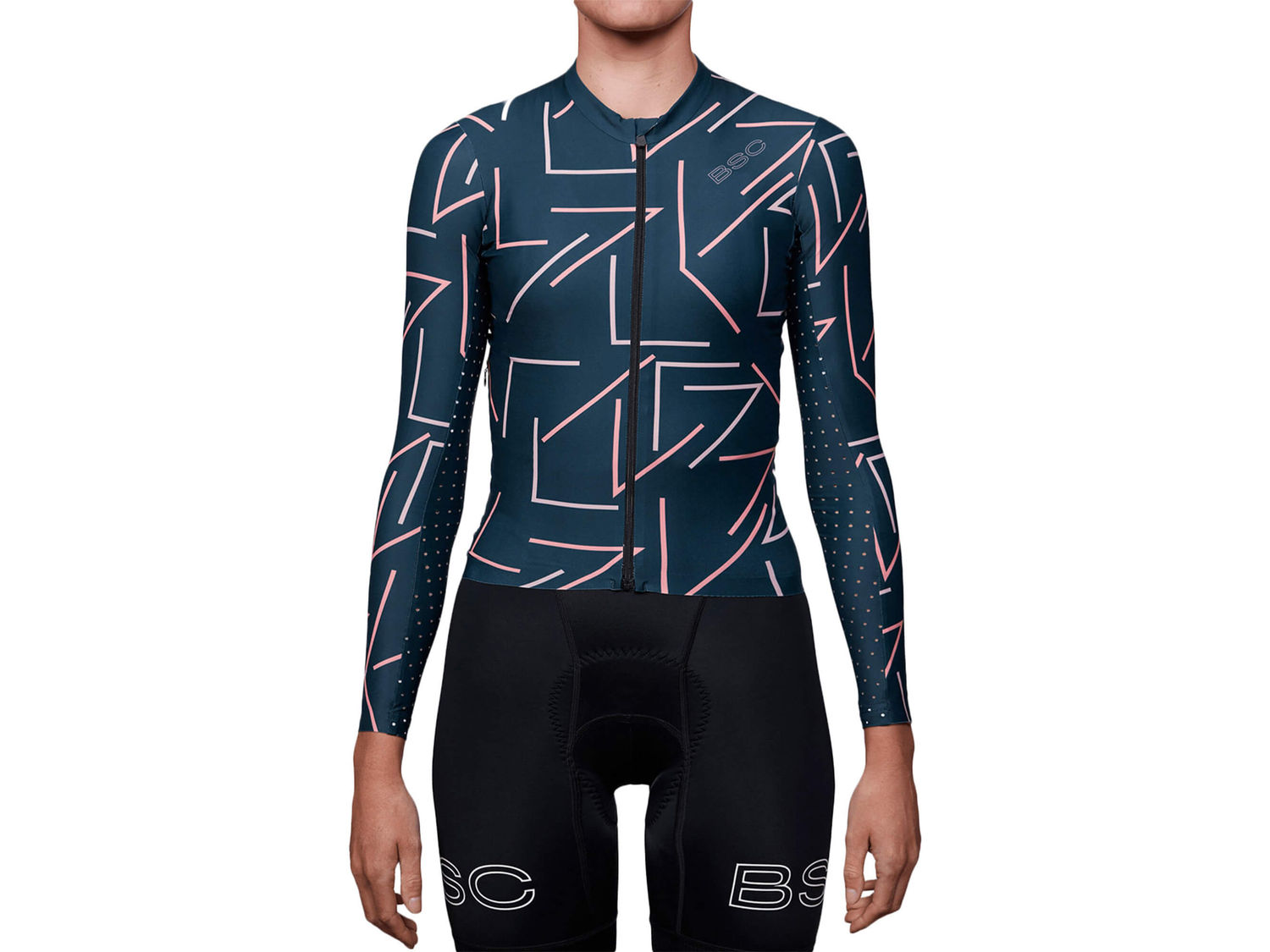 Black Sheep Cycling Women's WMN Long Sleeve Jersey - Slate