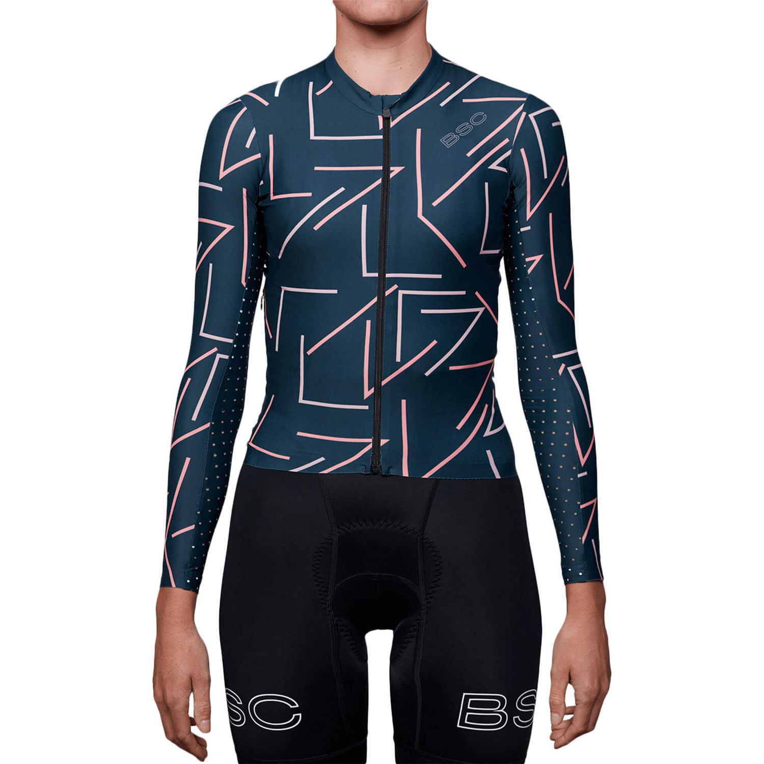 Black Sheep Cycling Women's WMN Long Sleeve Jersey - Slate
