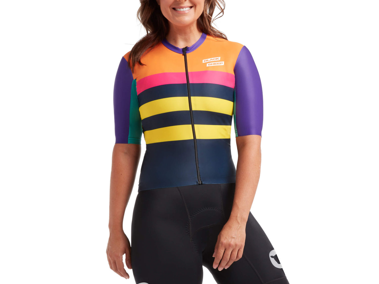 Black Sheep Cycling Women's WMN LuxLite Jersey - Classics Paris Roubaix