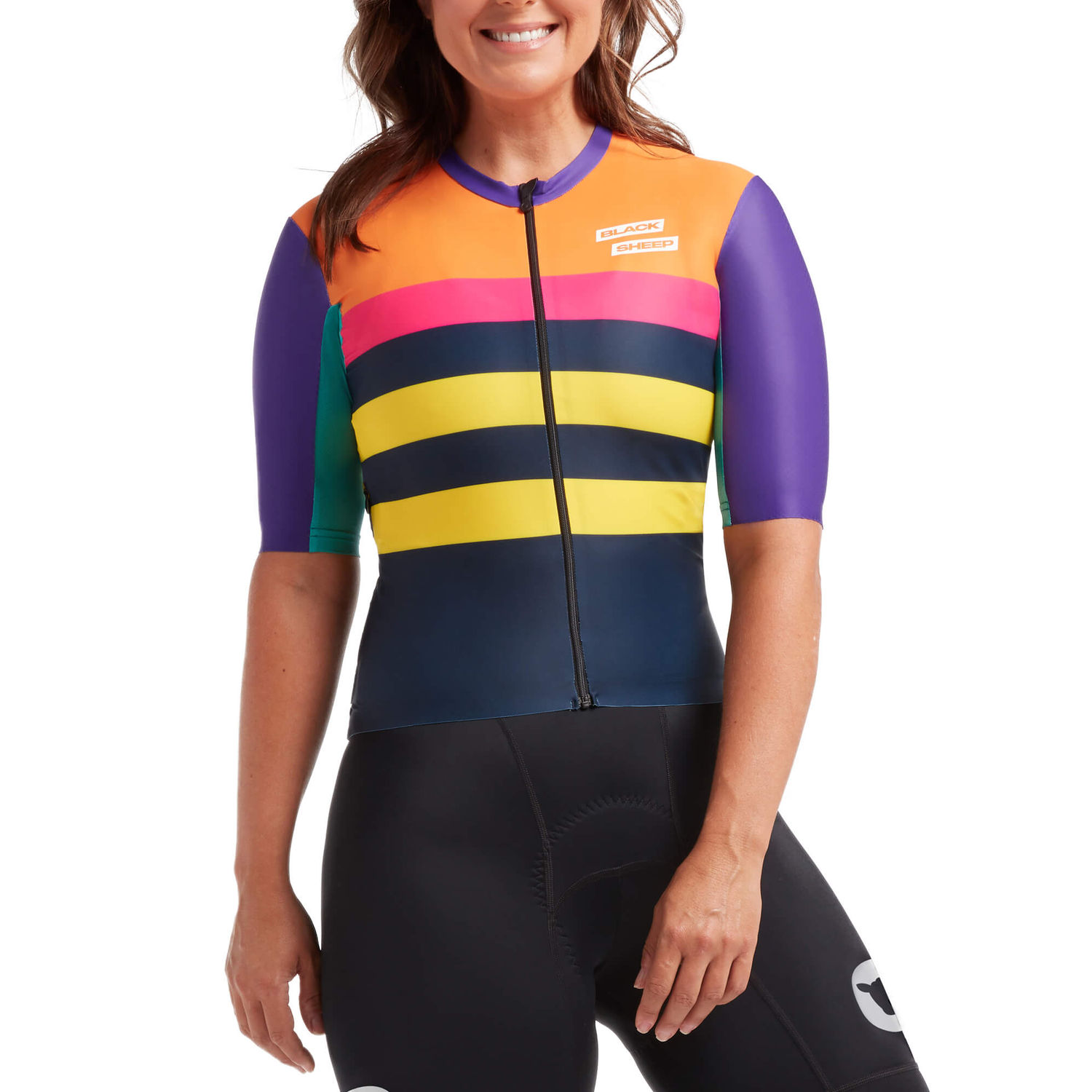 Black Sheep Cycling Women's WMN LuxLite Jersey - Classics Paris Roubaix