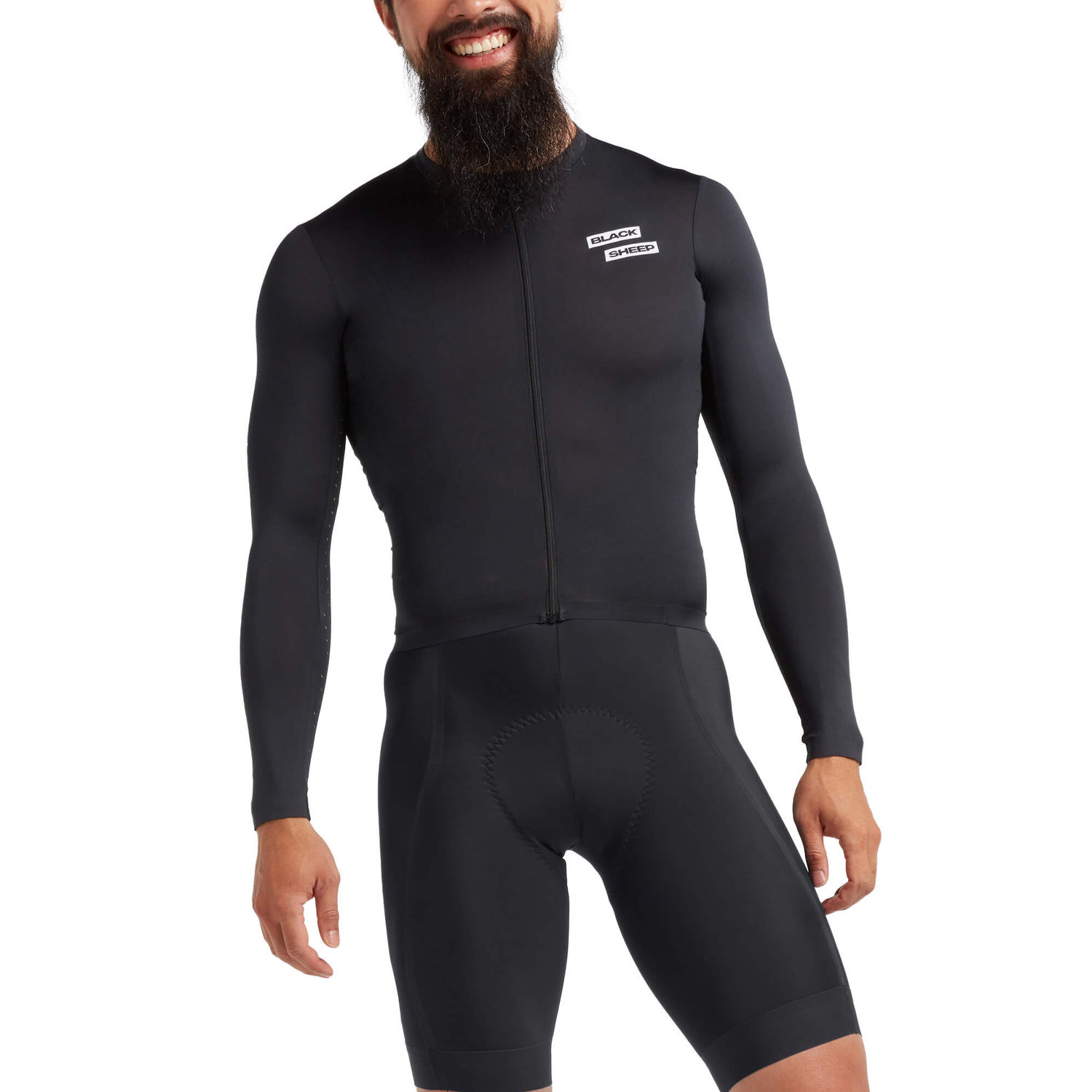 Black Sheep Cycling Men's Racing Aero Long Sleeve Jersey