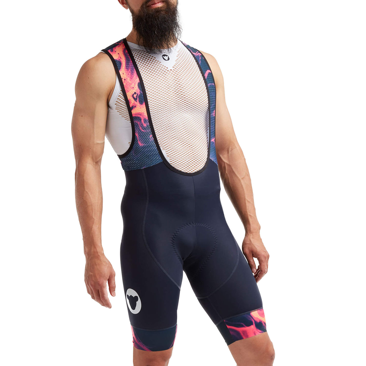 Black Sheep Cycling Men's Essentials TOUR Bib - LTD Neon Supernova