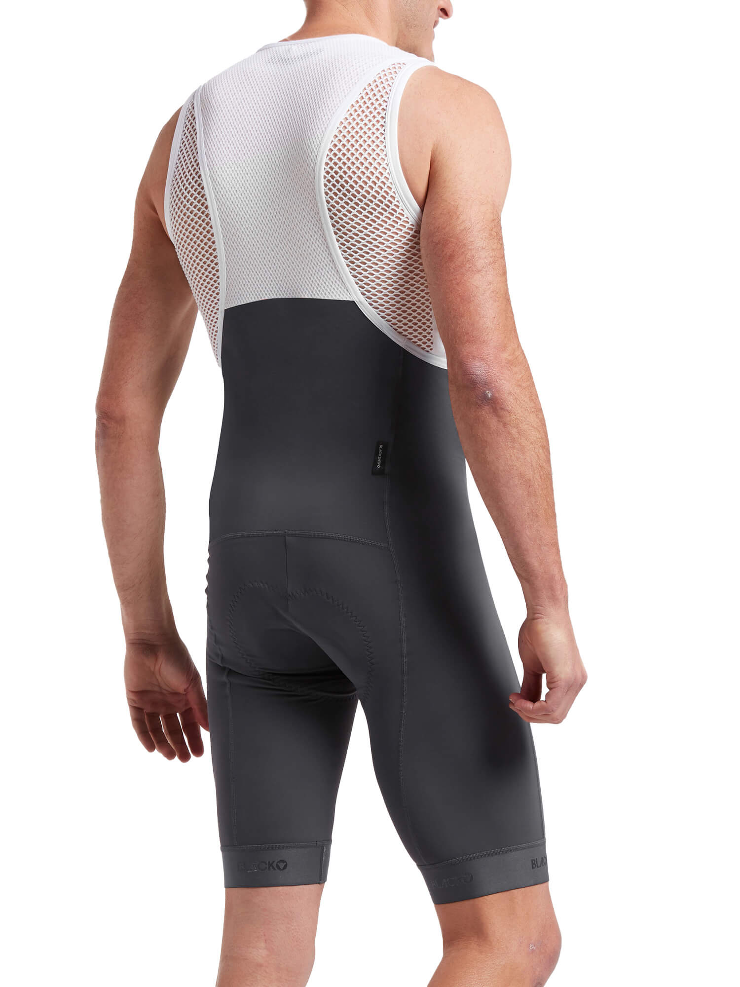 Black Sheep Cycling Cargo Bib and Brace in Black On Black