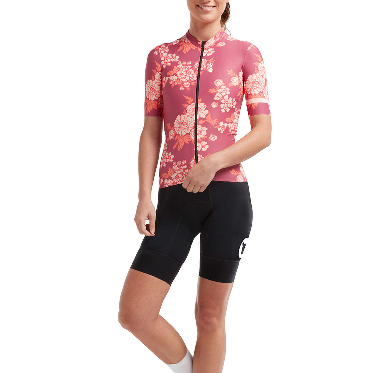 Black Sheep Cycling Women's WMN LuxLite Jersey - Rose Gardenia