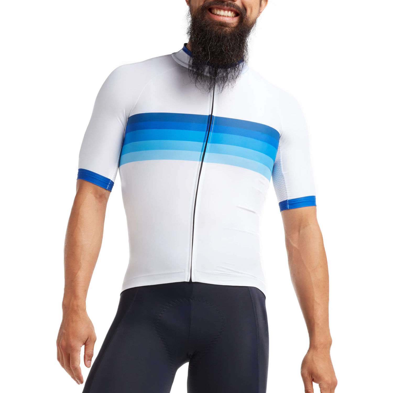 Black Sheep Cycling Men's Essentials TOUR STRIPES Jersey