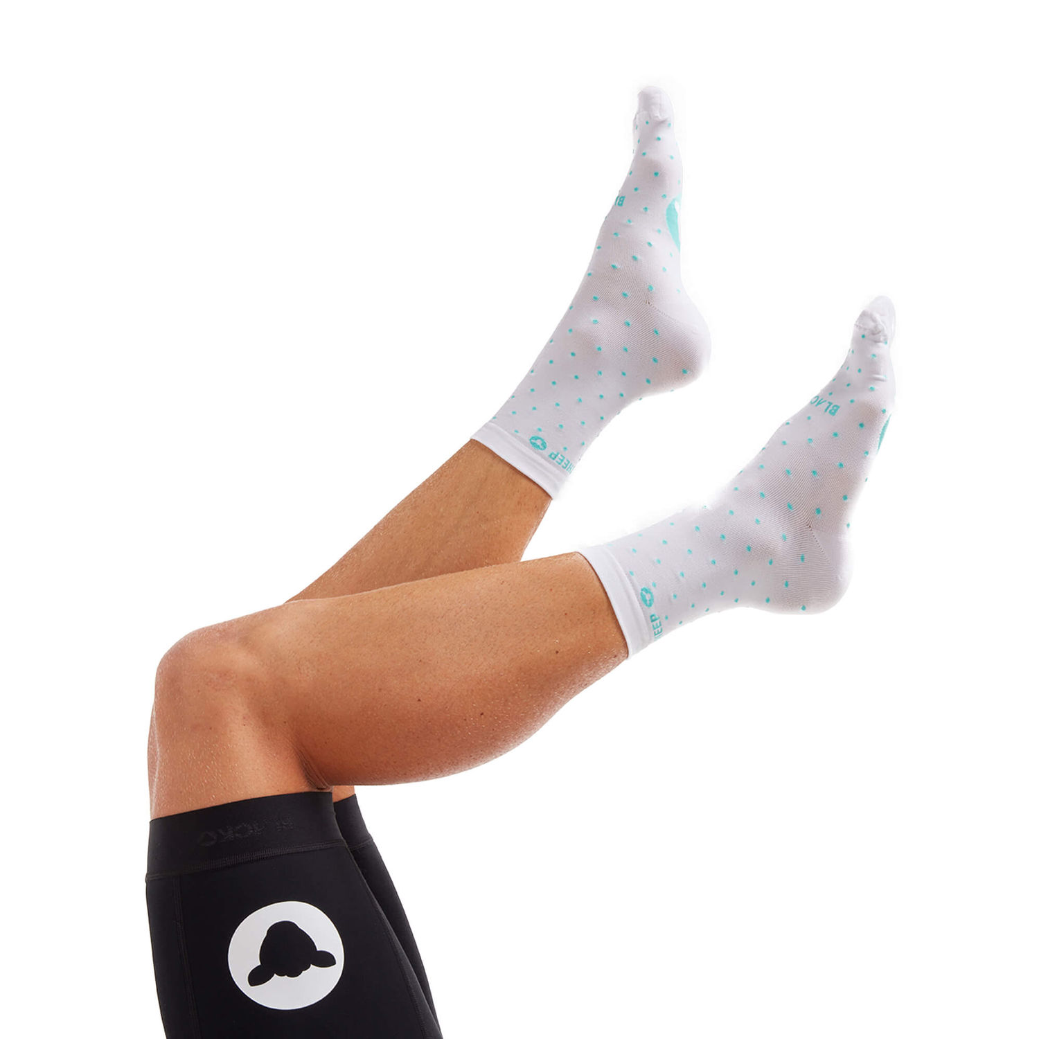Black Sheep Cycling Perfect Crew Dot Socks