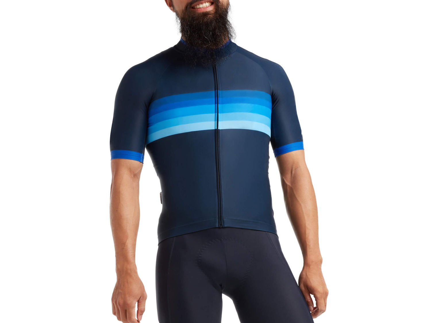 Black Sheep Cycling Men's Essentials TOUR STRIPES Jersey