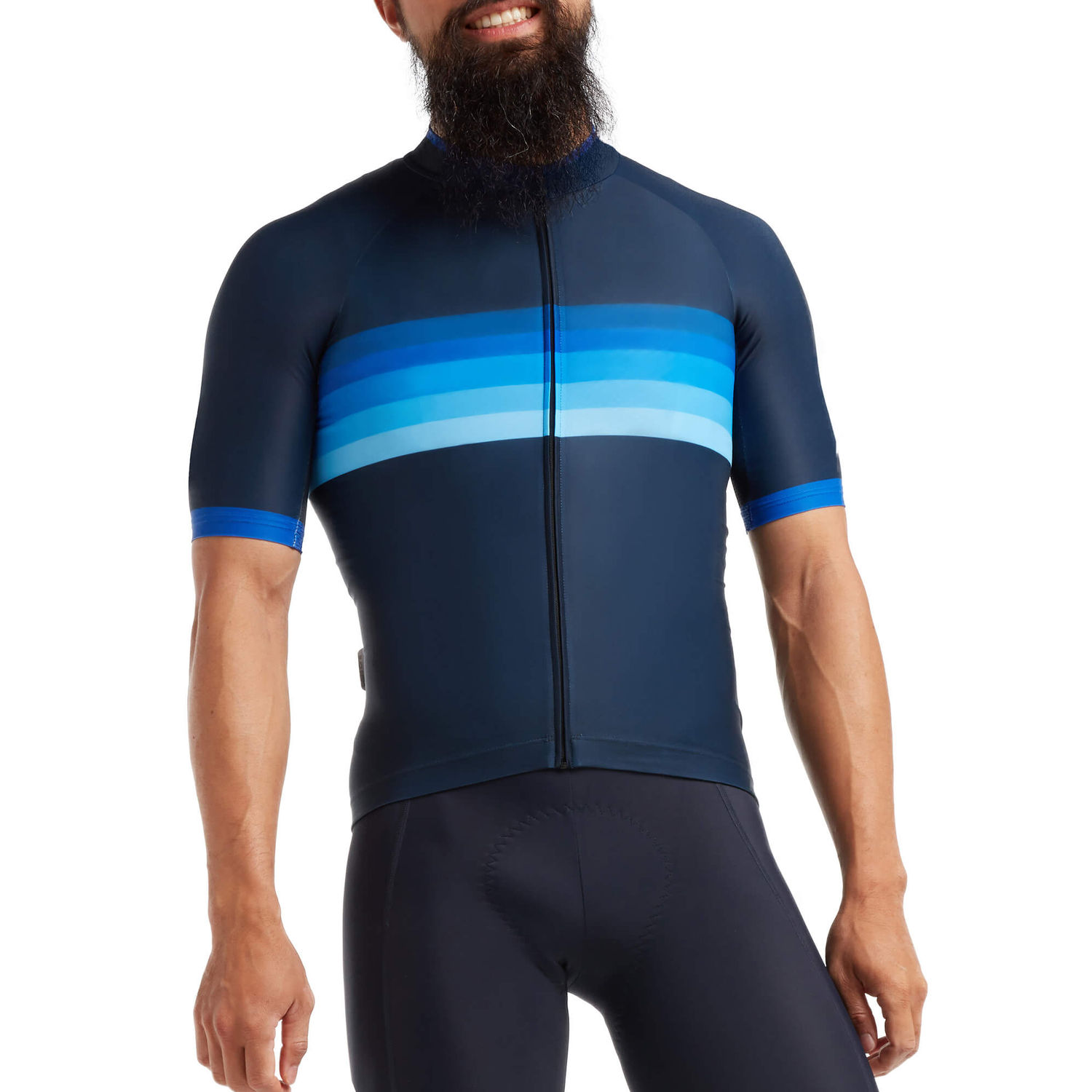 Black Sheep Cycling Men's Essentials TOUR STRIPES Jersey